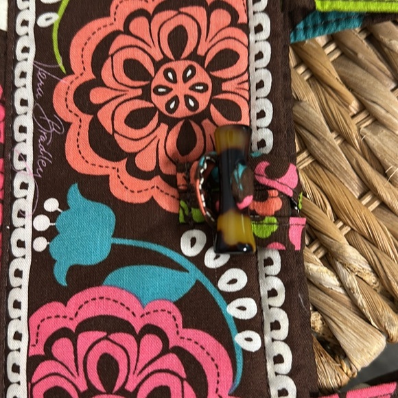 Vera Bradley Vibrant Floral Quilted Tote Bag Lola print - Picture 6 of 7